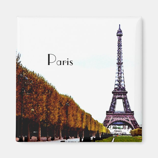 Eiffel Torn - Paris Magnet (Framsidan)