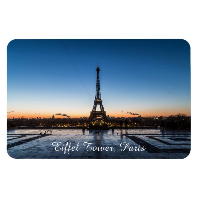 Eiffel Torn, Paris Magnet (Horisontell)
