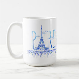 Eiffel Torn Paris Mugg