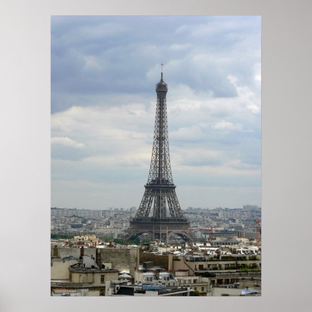 Eiffel torn, Paris Poster (Framsidan)