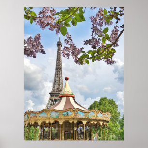 Eiffel torn, Paris Poster