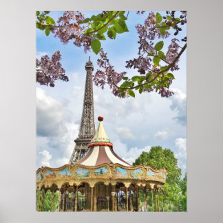 Eiffel Torn, Paris Poster