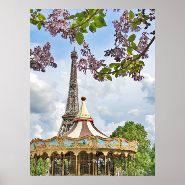 Eiffel Torn, Paris Poster (Framsidan)