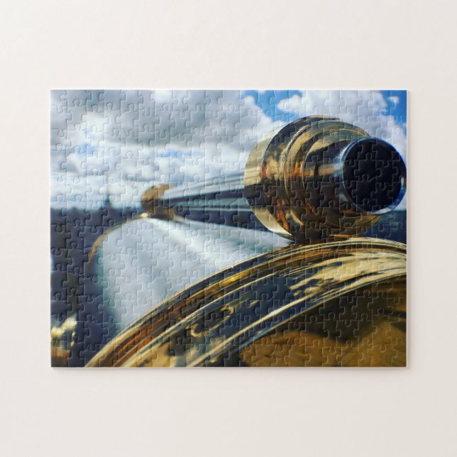 Eiffel Torn Paris. Pussel (Horisontell)