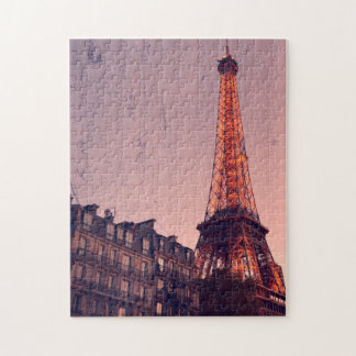 Eiffel Torn - Paris Retro Stil - 11 x 14 - 252 pcs Pussel