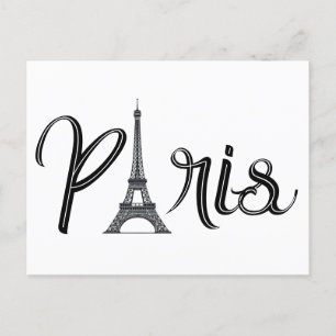 EIFFEL TORN PARIS Small Vykort
