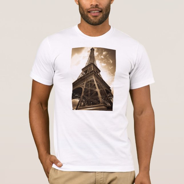 Eiffel torn Paris T-shirt (Framsida)