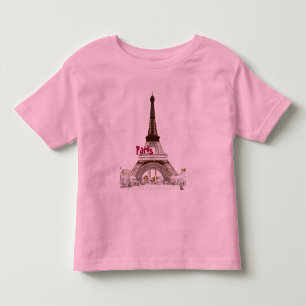 Eiffel Torn-Paris Tee Shirt