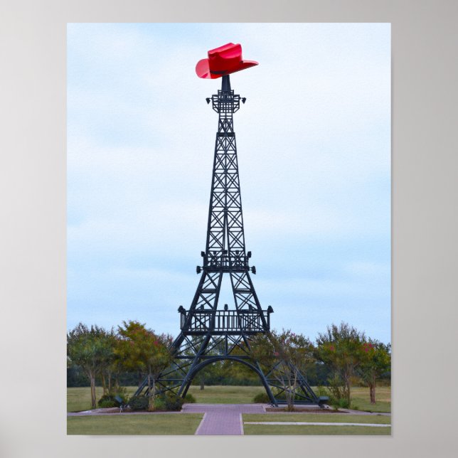 Eiffel Torn, Paris, Texas Poster (Framsidan)