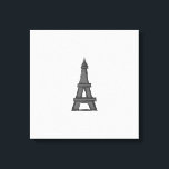 Eiffel Torn Parisian Explorer Canvastryck<br><div class="desc">En ung bild av det ökända Eiffel Torn.</div>