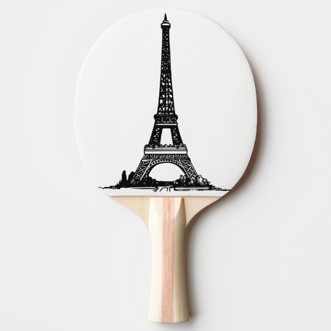 eiffel torn pingisracket (Framsidan)