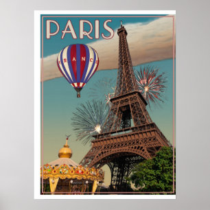 Eiffel Torn Poster
