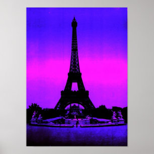 Eiffel torn poster