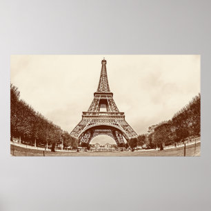 Eiffel torn poster