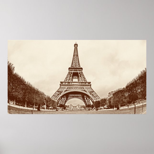 Eiffel Torn Poster (Framsidan)