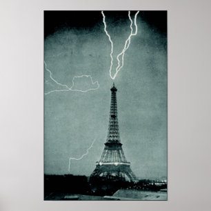 Eiffel torn poster