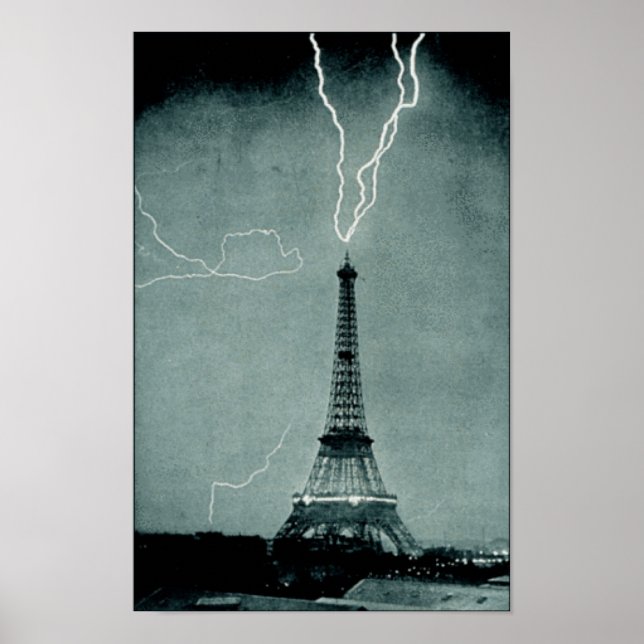 Eiffel Torn Poster (Framsidan)