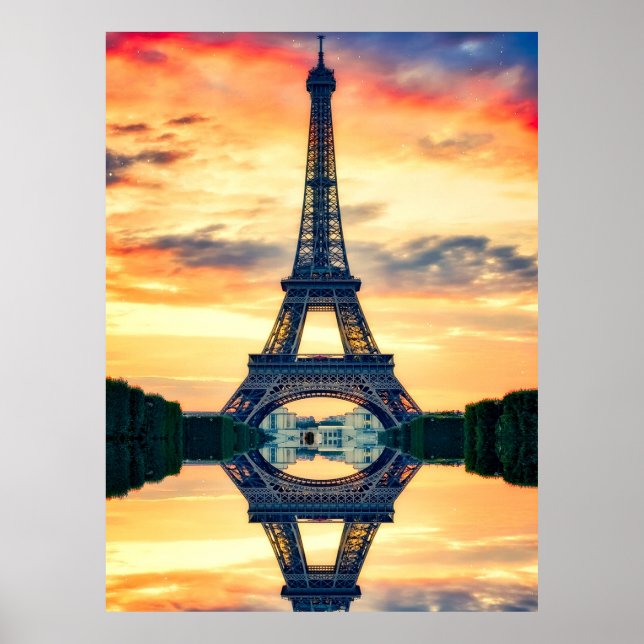 Eiffel Torn Poster (Framsidan)