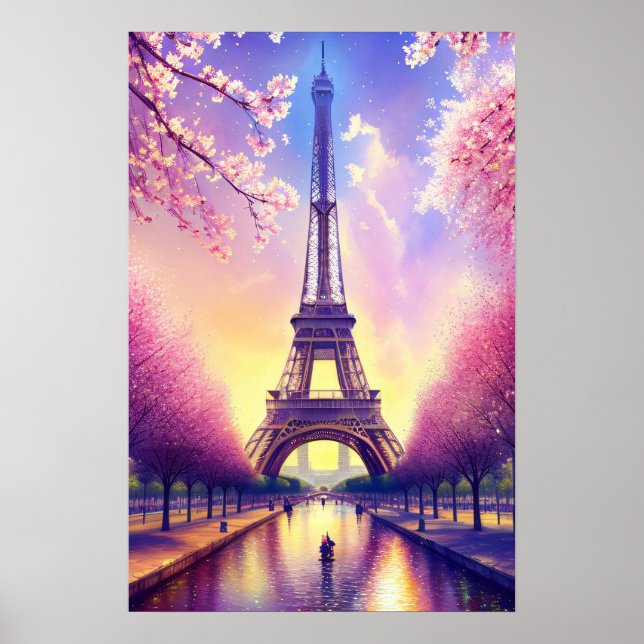 Eiffel Torn Poster (Framsidan)