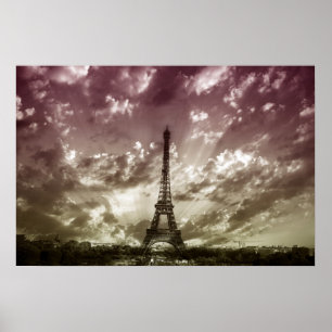 Eiffel torn poster