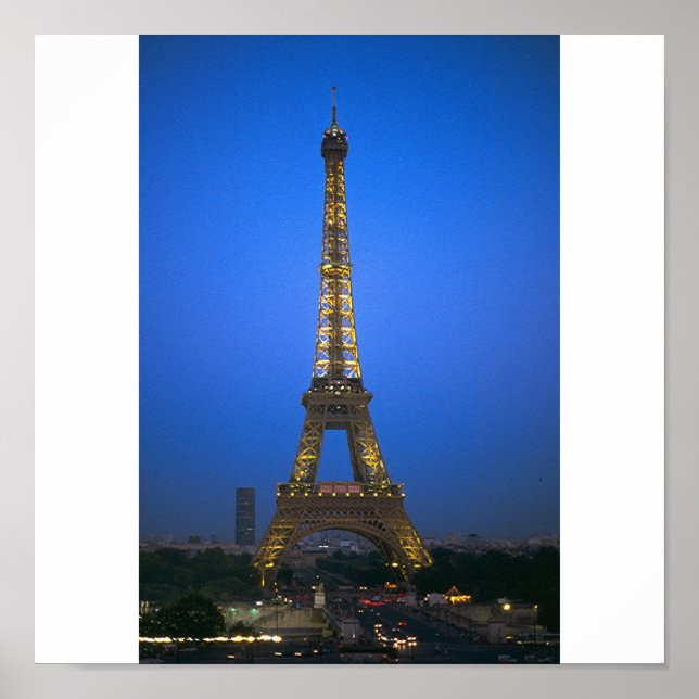 Eiffel Torn Poster (Framsidan)