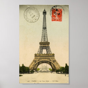 Eiffel Torn Poster