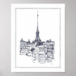 Eiffel Torn Poster