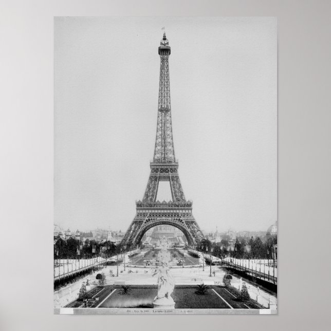 Eiffel Torn Poster (Framsidan)