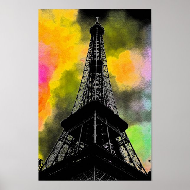 Eiffel Torn Poster (Framsidan)