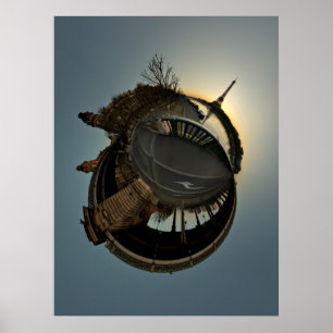 Eiffel torn poster