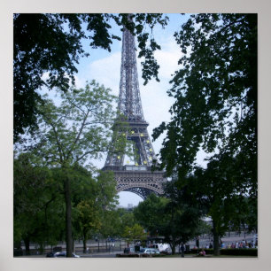 Eiffel torn poster