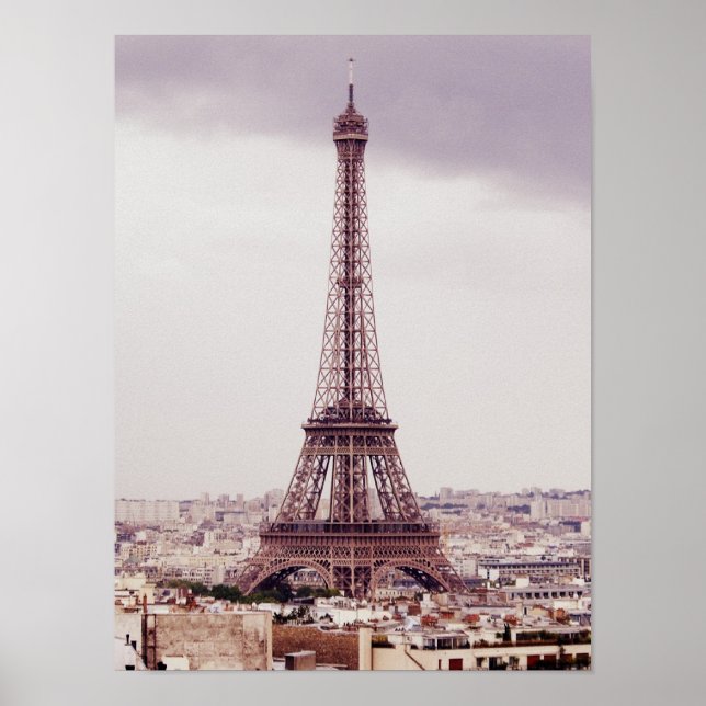 Eiffel Torn - poster utskrift (Framsidan)