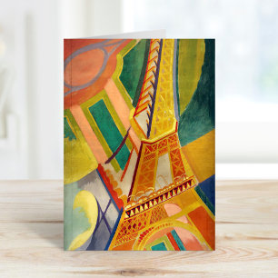Eiffel Torn Robert Delaunay Kort