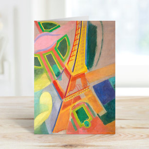 Eiffel Torn Robert Delaunay Kort