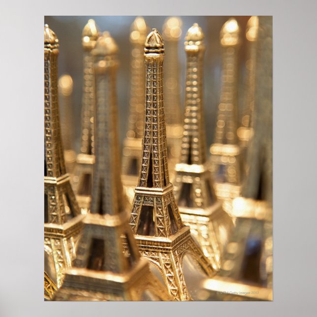 Eiffel Torn Souvenirs Poster (Framsidan)