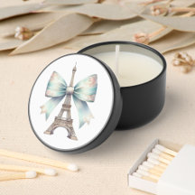 Eiffel Torn Soy Vax Candle Favor