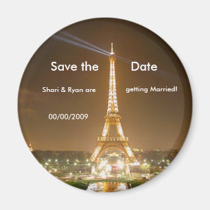 eiffel-torn spara datum magneter