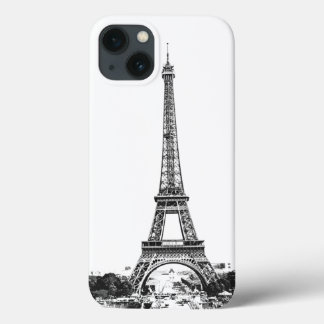 Eiffel torn svartvitt