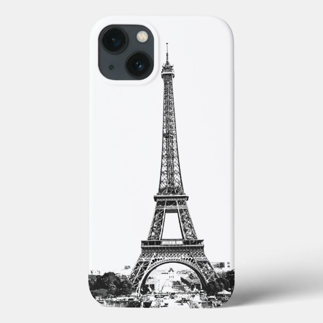 Eiffel torn svartvitt (Baksida)