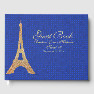 Eiffel Torn Sweet 16 Guest Bok