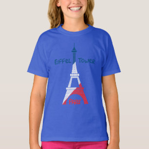 Eiffel Torn T Shirt