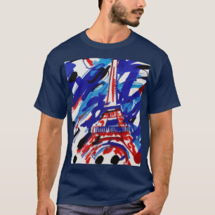 Eiffel Torn T Shirt