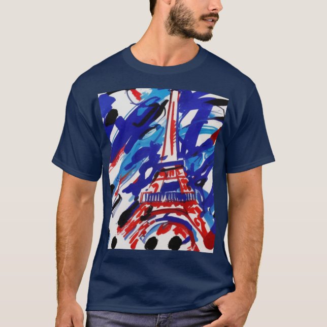 Eiffel Torn T Shirt (Framsida)