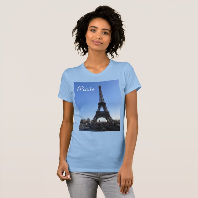 Eiffel Torn T Shirt (Hel framsida)