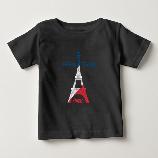 Eiffel Torn T Shirt (Framsida)
