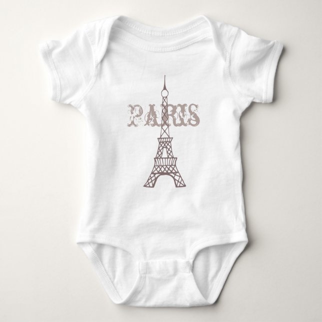 Eiffel Torn T Shirt (Framsida)
