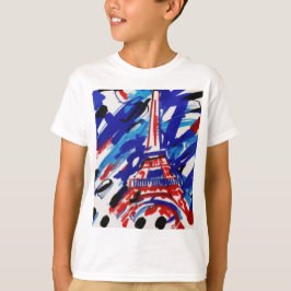 Eiffel Torn T Shirt