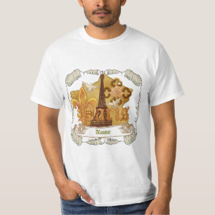 Eiffel Torn T Shirt