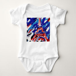 Eiffel Torn T Shirt