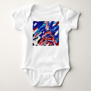 Eiffel Torn T Shirt